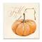 Stupell Industries Fall Is My Favorite Color Orange Pumpkin Seasonal Word Design,12" x 12"